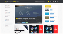 Desktop Screenshot of graphicsbay.com